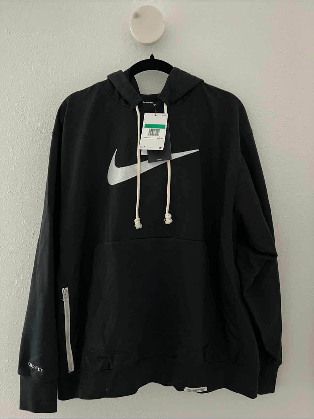 NWT Nike Men's Dri-FIT Standard Issue Pullover Baseball Hoodie